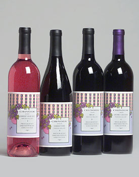 Chinook Rose & Red Wines